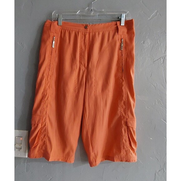 Jamie Sadock  Shorts Bermuda Women Size 8,orange,Pocker,30 Inch Waist,13 Inseam - Picture 9 of 9